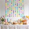 10-Piece Easter Bunny Garland – Colorful Glitter Rabbit Hanging Banner for Spring, Party, Mantel & Classroom Decor